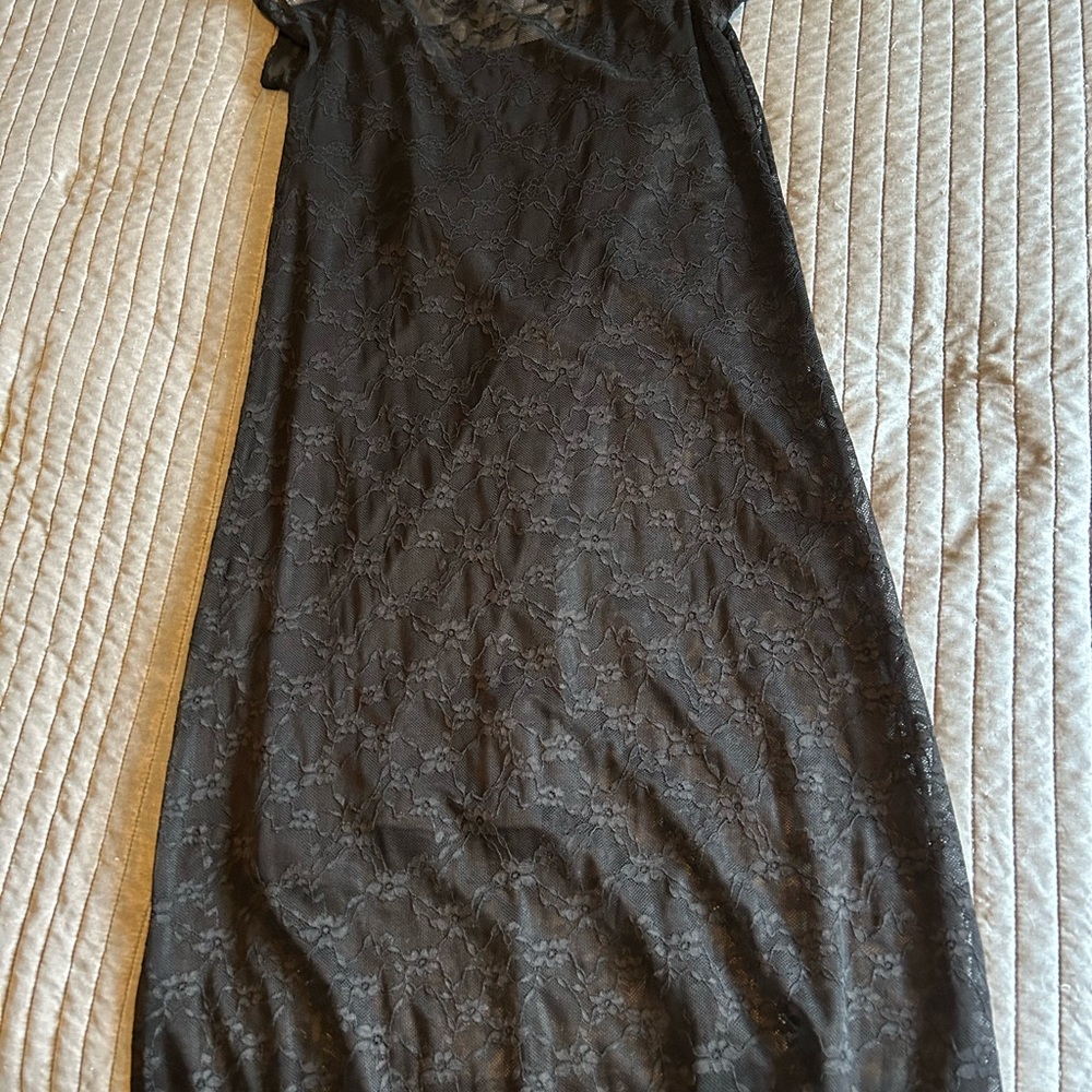 Black Lace Dress